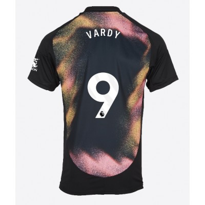 Fotbalové Dres Leicester City Jamie Vardy #9 Venkovní 2024-25 Krátký Rukáv Fotbalové Dres Leicester City Jamie Vardy #9 Venkovní 2024-25 Krátký Rukáv